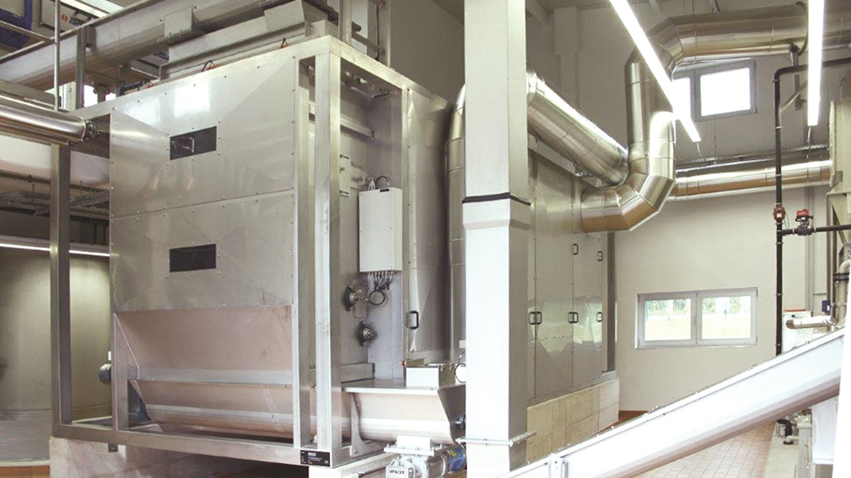 EloDry® belt dryer size NT16 – Courtesy of Eliquo Stulz