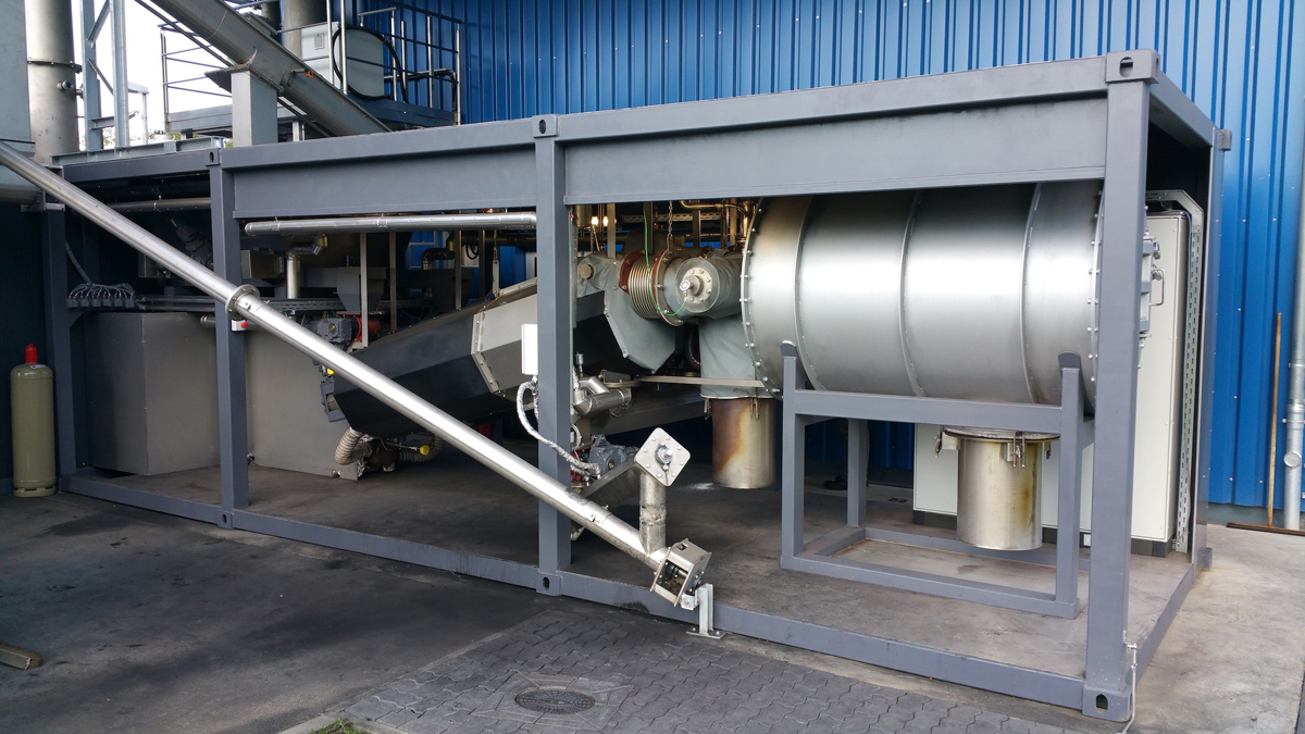 PYREG® carbonisation unit – Courtesy of Eliquo Stulz