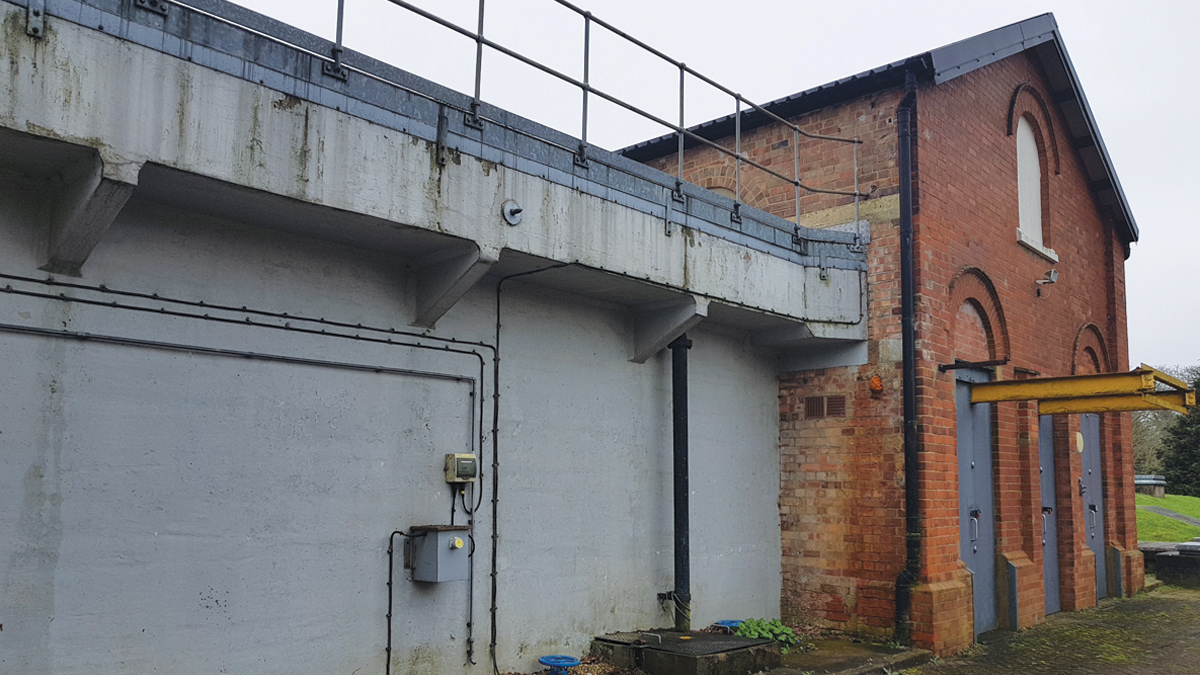 Redundant settlement tanks - Courtesy of Trant Engineering Ltd