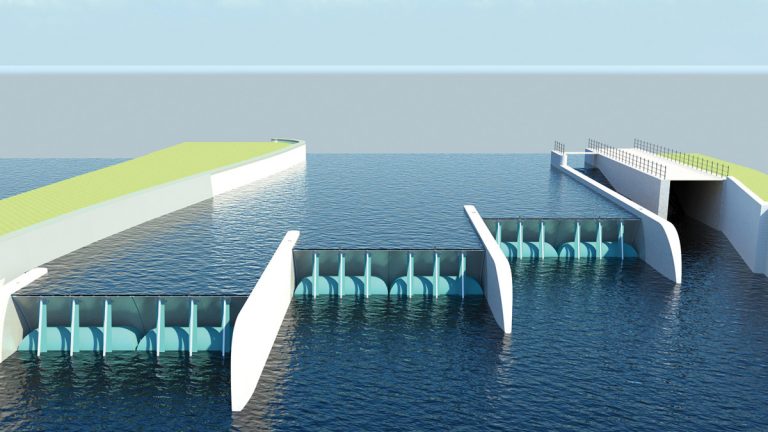 Weir - square on - Courtesy of Mott MacDonald