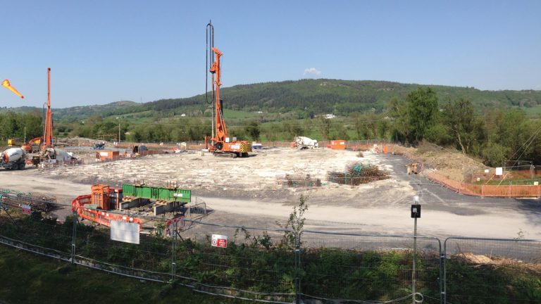 Overview of site - Courtesy of DCWW