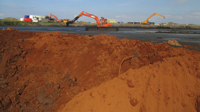 Imported sewage sludge incinerator ash - Courtesy of VertaseFLI