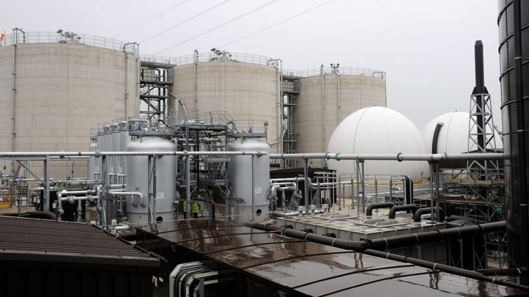 Howdon advanced digestion plant - Courtesy of NWG © Witherspoon Photography