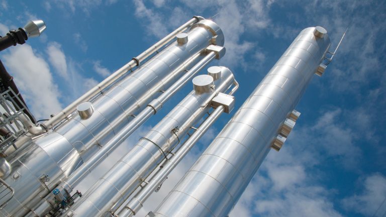 Water wash towers - Courtesy of NWG © Witherspoon Photography