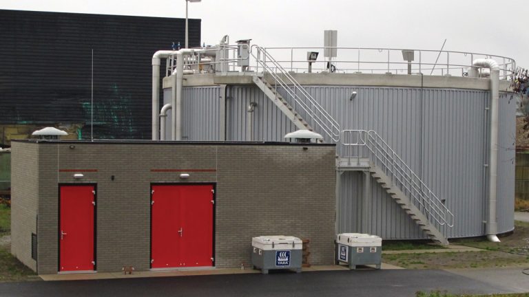 Figure 2: The DEMON® installation at Amersfoort, NL has been operational since 2012 - Courtesy of Sweco