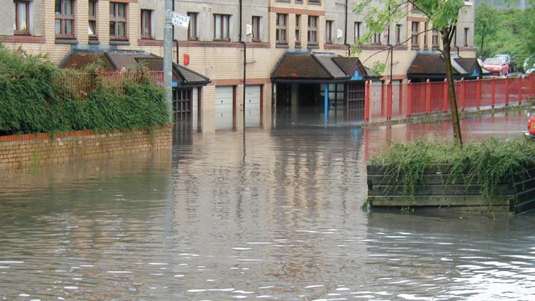 Elmvale Road flooding - Courtesy of SNS