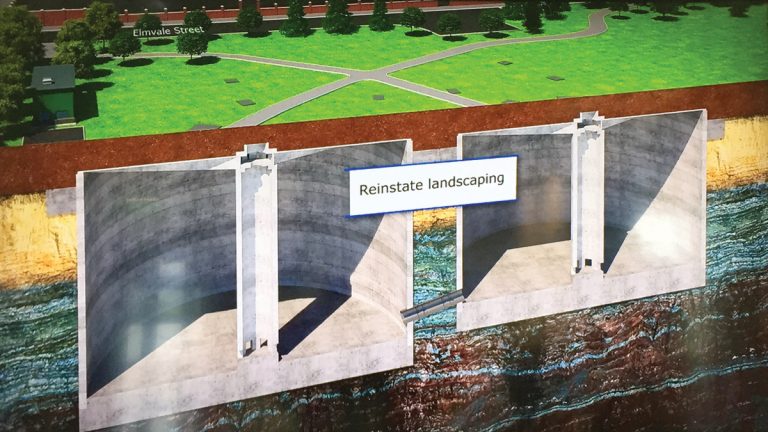 Tank and VacFlush construction sequence 3/4 - Courtesy of Solius