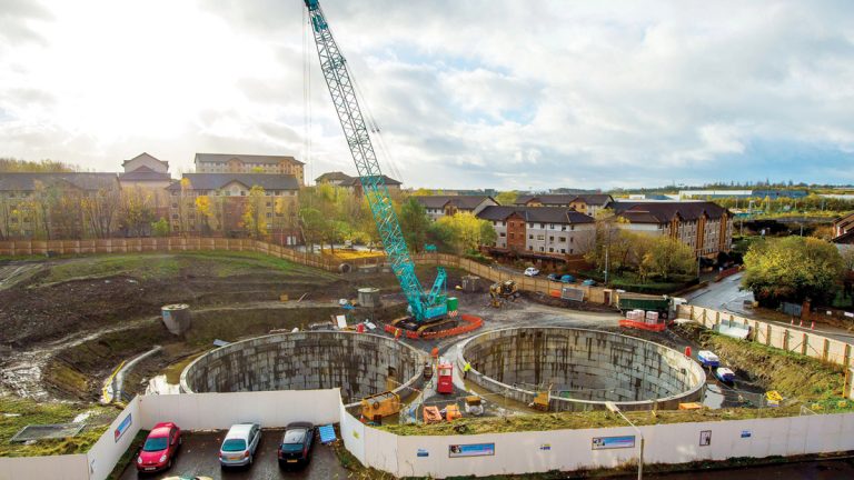 Overhead view of site - Courtesy of SNS