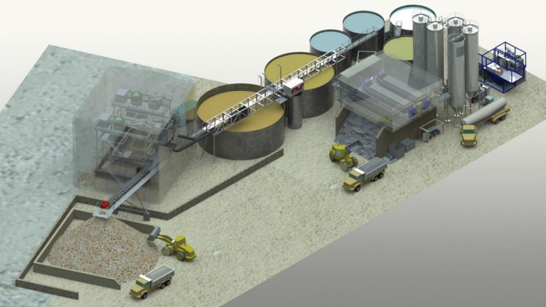 Slurry treatment plant - Courtesy of Scottish Water