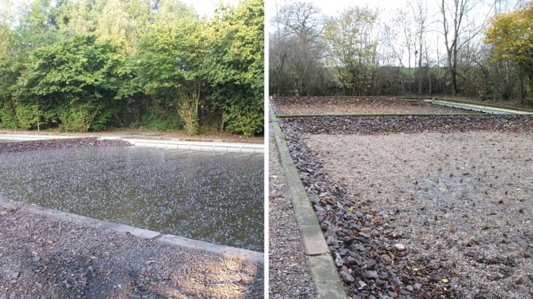 Aerated reed bed - Courtesy of Mott MacDonald Bentley Ltd