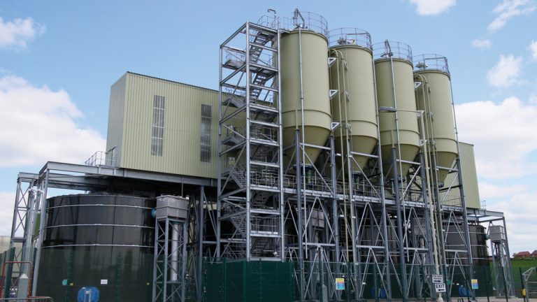 Existing lime water plant - Courtesy of Severn Trent Water