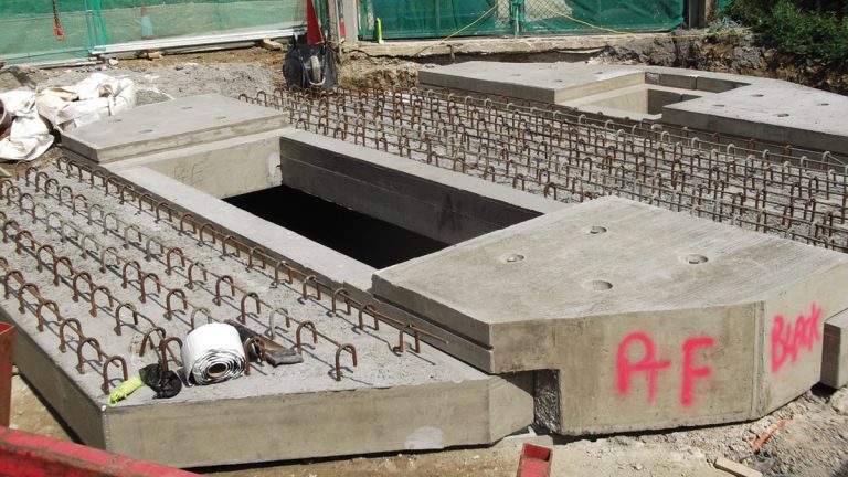 Main shaft cover slabs - Courtesy of NMCNomenca Ltd