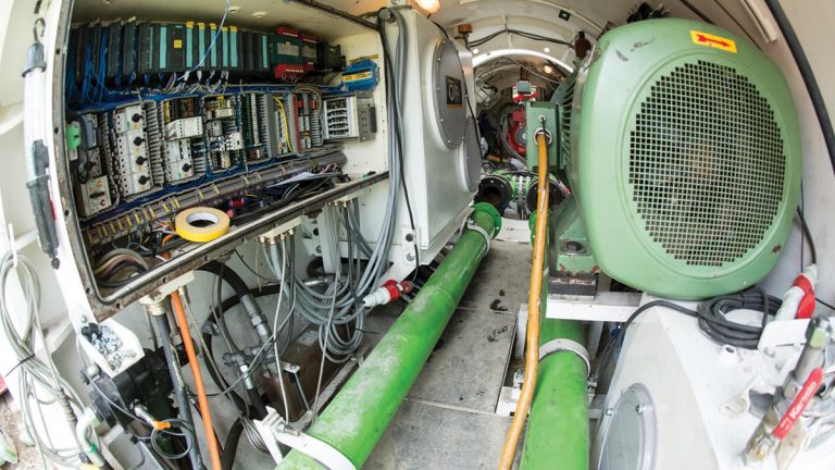 Inside the Tunnel Boring Machine - Courtesy of South East Water