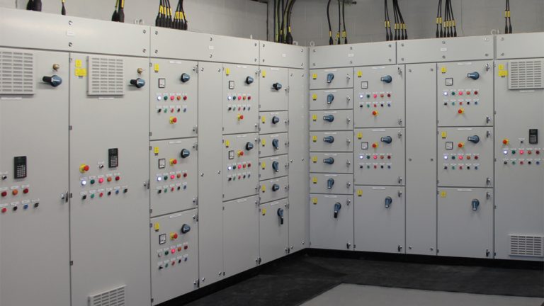 Motor control centre - Courtesy of South East Water