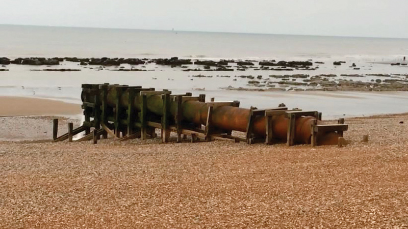Denmark Place outfall - Courtesy of MWH