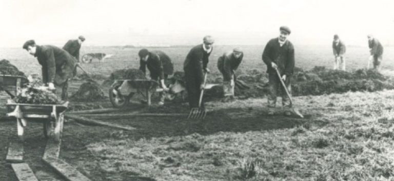 Former Davyhulme sludge drying beds circa 1900 - Courtesy of United Utilities and Laing O’Rourke