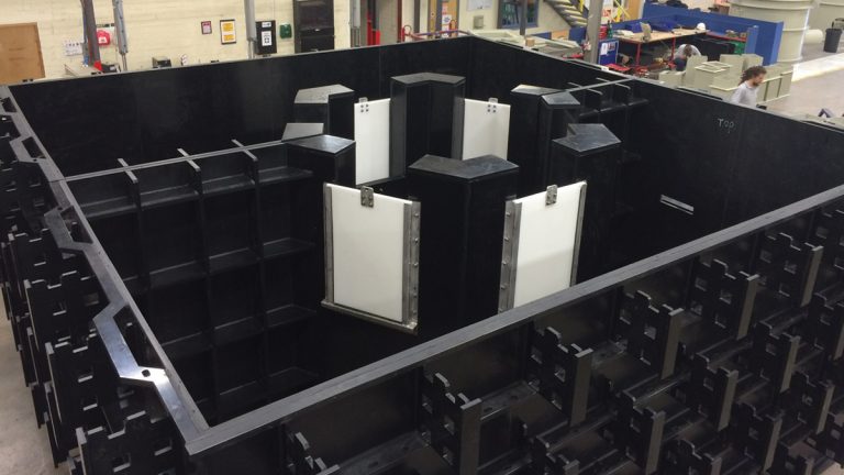 Splitter chamber during manufacturing - Courtesy of Pipex