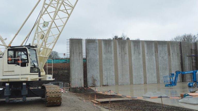 Infill panel construction - Courtesy of JN Bentley Ltd