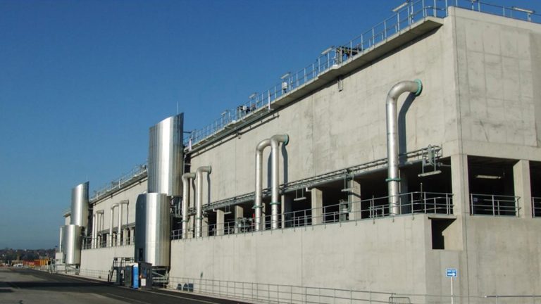 SBR southern elevation - Courtesy of United Utilities