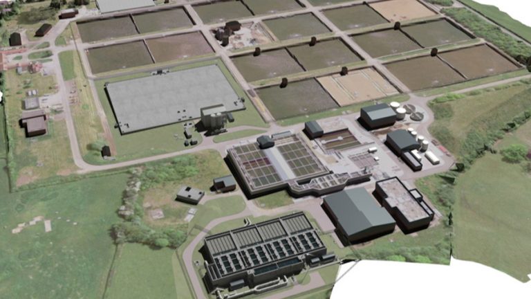 Schematic of completed WTW - Courtesy of United Utilities