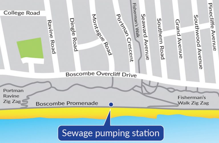 Location plan - Courtesy of Wessex Water