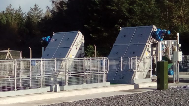 View of new inlet screens - Courtesy of Arup