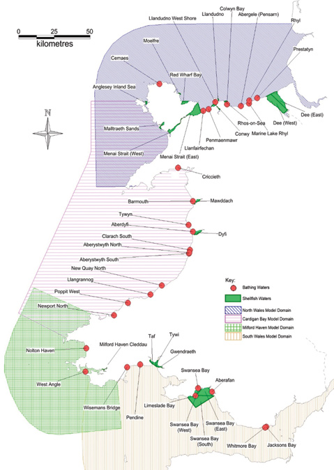 Figure 3: Output areas - Courtesy of DCWW Capital Delivery Alliance