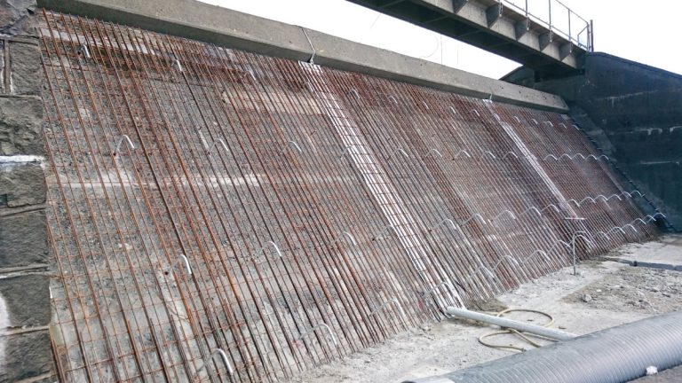 Reinforcement placement - Courtesy of Kaymac