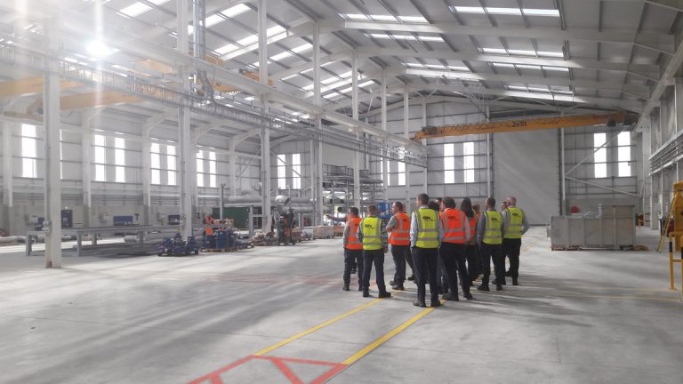 UK water company delegation visiting the new EPS DfMA Centre of Excellence - Courtesy of EPS Group