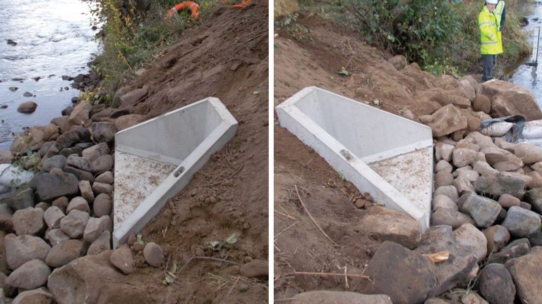 View of the new outfall - Courtesy of MMB