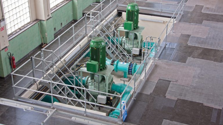 Arrangement of new pumps at Tiptree - Courtesy of NWG