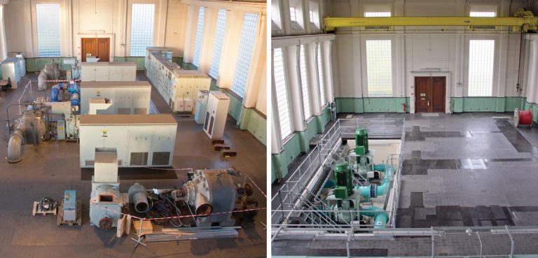 (left) Tiptree PS before construction and (right) Tiptree PS after construction - Courtesy of NWG