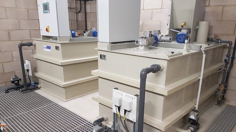 Polymer makeup equipment - Courtesy of Trant Engineering Ltd