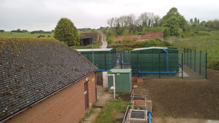 New contact tanks commissioned and in service - Courtesy of Ensica Browne