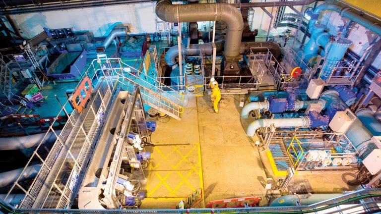 Margate WPS receives wastewater flows from the North Thanet catchment via a combined sewer system - Courtesy of Southern Water