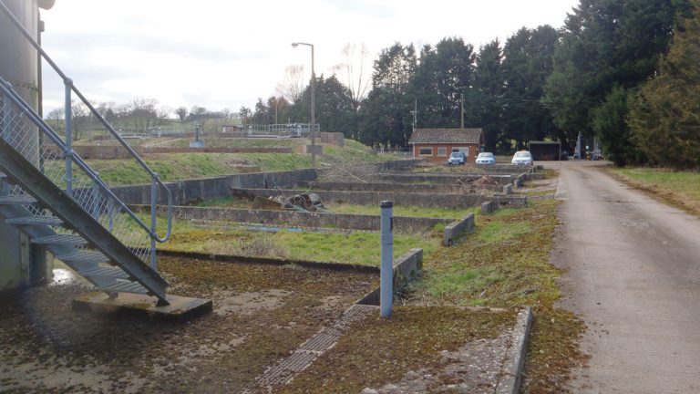 Existing sludge beds - Courtesy of South West Water Delivery Alliance H5O