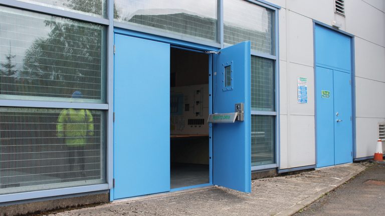 LPCB certificated SR3 UltraSecure Sentinel twin security doors