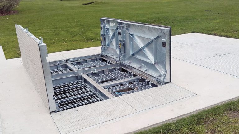 LPCB certificated SR4 UltraSecure multiple leaf flush covers