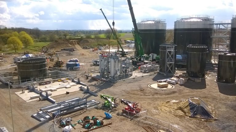 CAMBI THP being lifted into position - Courtesy of Costain