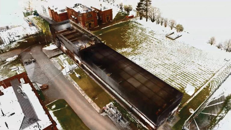 Bickerstaffe Pumping Station laser scans - Courtesy of MWH Treatment