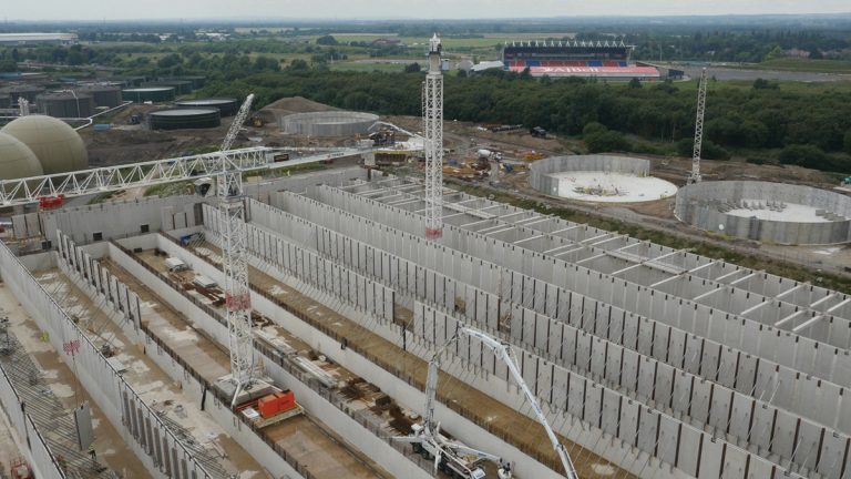 Davyhulme under construction - Courtesy of Laing O’Rourke