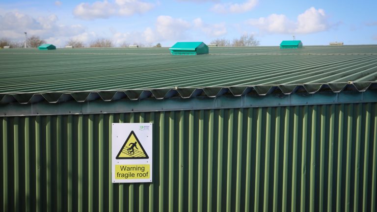 Part of the project included refurbishment of the roof vents, which were letting in rainwater - Courtesy of Stonbury