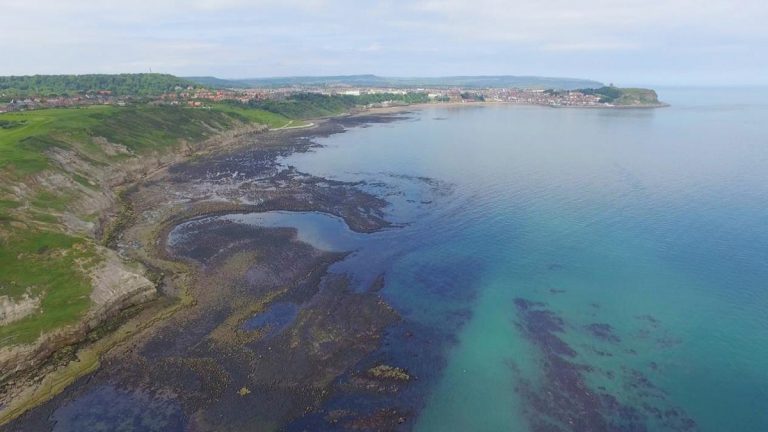 Wheatcroft Bay after completion of work - Courtesy of Van Oord UK