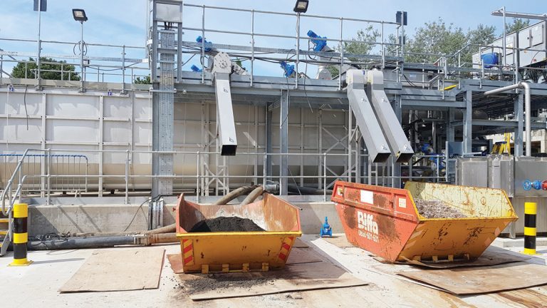 Huber packaged inlet works unit - Courtesy of EPS