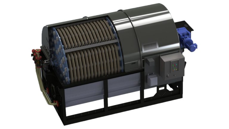 SMART Unit (cutaway to show mesh disks) - Courtesy of Bluewater Bio Ltd