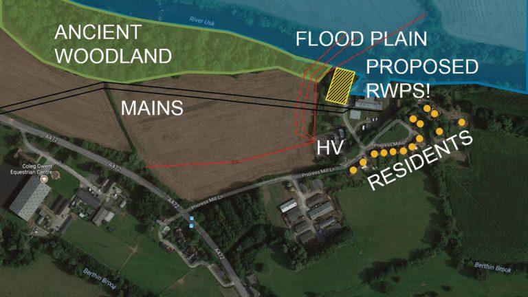 Existing site constraints - Courtesy of Arcadis