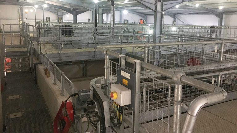 DAF during commissioning nearing completion - Courtesy of Skanska