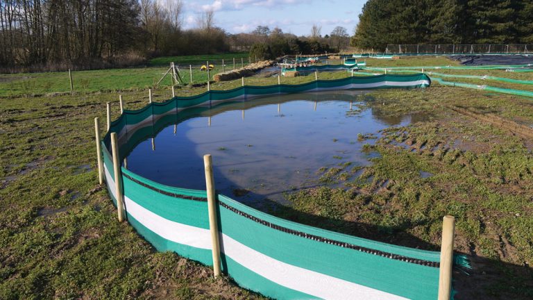 The interceptor curtains - Courtesy of Stantec