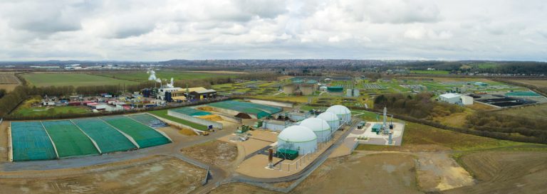 Completed AD plant - Courtesy of Severn Trent Green Power Ltd