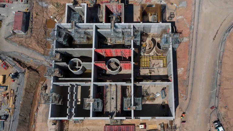 SBLs under construction - Courtesy of Severn Trent Drone Team